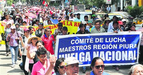 Piura maestros no acatarán huelga del 18 de junio pero advierten