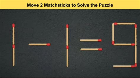 Brain Teaser For Iq Test Solve The Matchstick Puzzle In Seconds