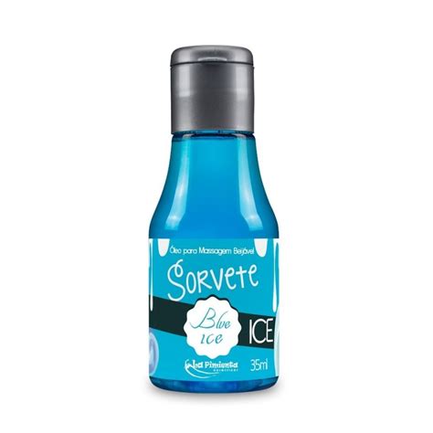 Sex Delivery Sex Shop ÓLEO BEIJÁVEL SORVETE CEREJA MORANGO OU BLUE ICE