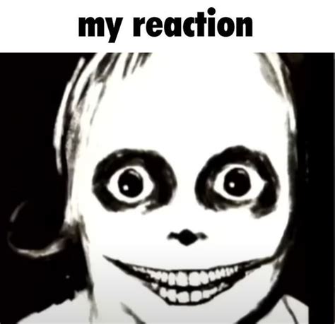 my reaction | Scary images, Creepy images, Creepy core