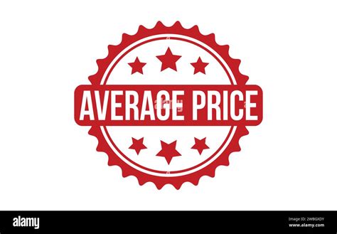 Average Price Rubber Stamp Stock Vector Images Alamy