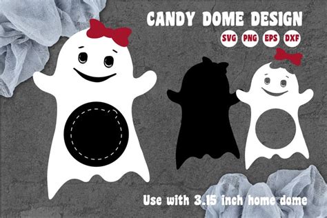 Halloween Candy Dome Ornaments | Candy Holders SVG