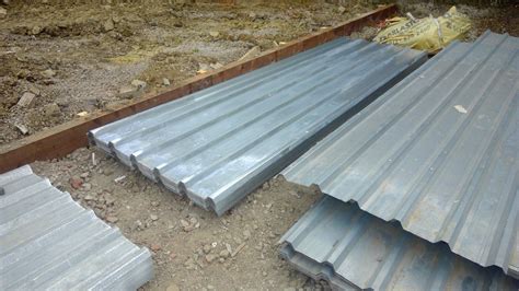 New Galvanized Box Profile Roofing Sheets 8ft X 1 Meter Cover 0 7mm