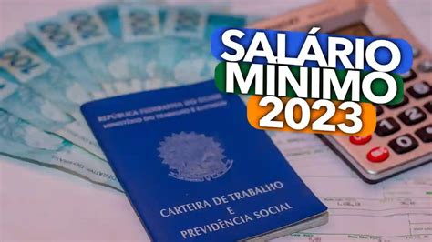 Qual Valor Do Salário Mínimo 2023 Ponto Da Mulher