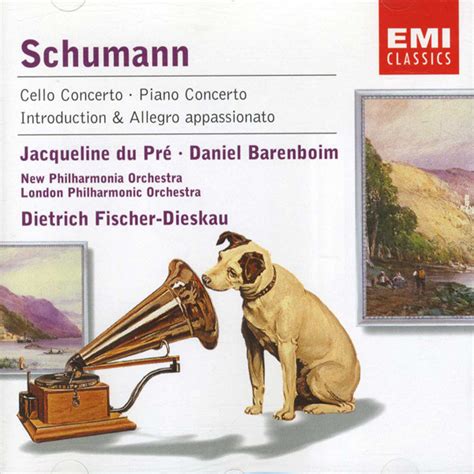 Cello And Piano Concerto By Robert Schumann Jacqueline Du Pré Daniel