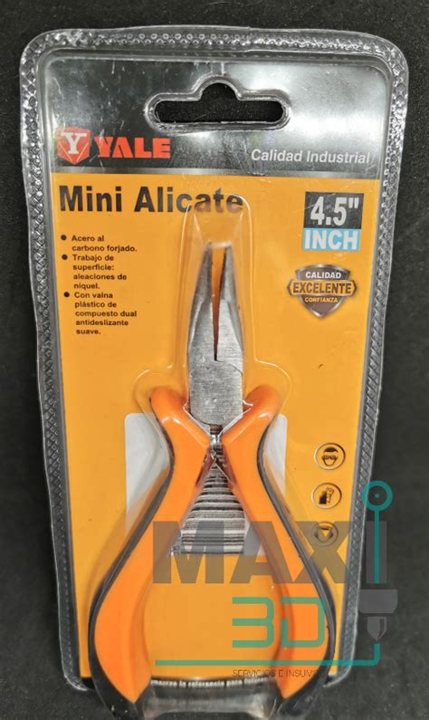 Mini Alicate Punta Curva Maxi3D