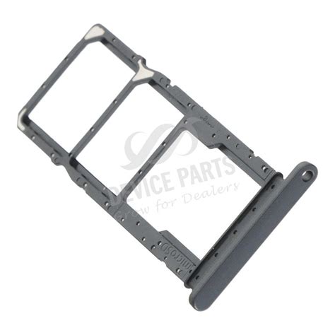 Sim Card Tray For Samsung Galaxy A05s A057 Dual Card Version Black Ori