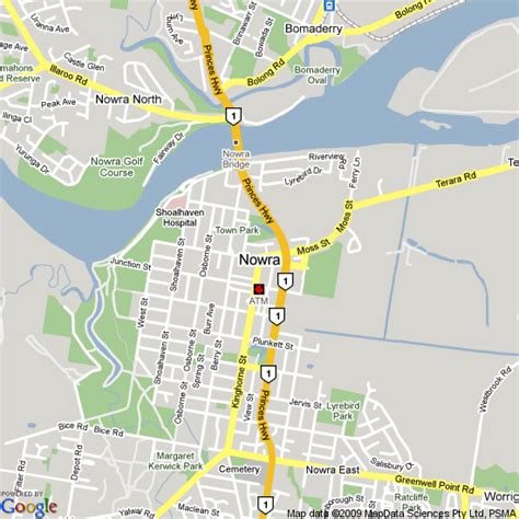 Nowra Map - Australia