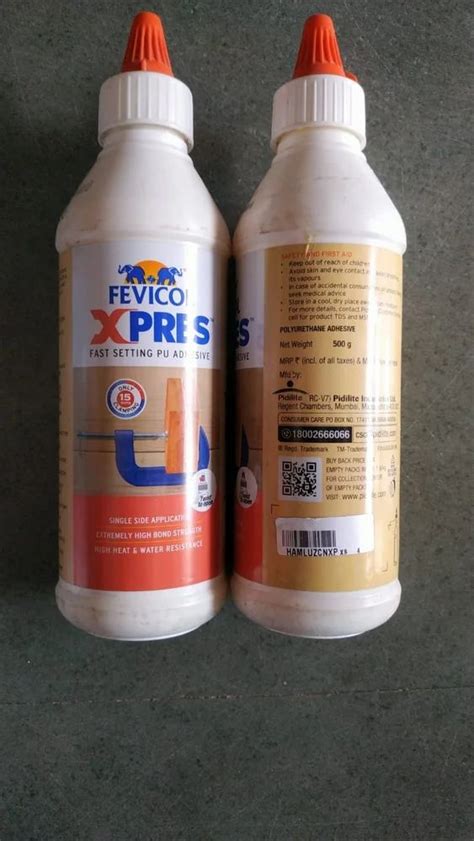 Pidilite Fevicol Xpres Pu Adhesive Bottle 500 Ml At Rs 440unit In