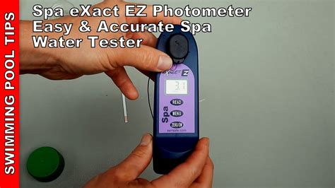 Spa Exact® Ez Photometer 486202 Easy And Accurate Hot Tub Water Testing Youtube