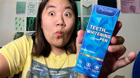 Viral Tik Tok My Smile Teeth Whitening Pen Review Youtube