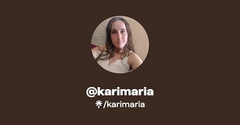 Karimaria Instagram TikTok Linktree