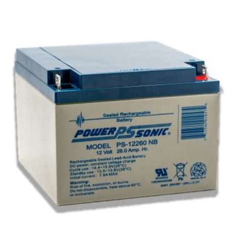 Powersonic V Ah Sla Replacement Battery Nce Empowering Safety