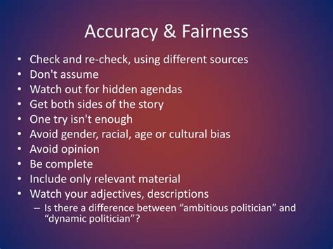 Ppt Ethics Accuracy And Fairness Powerpoint Presentation Free