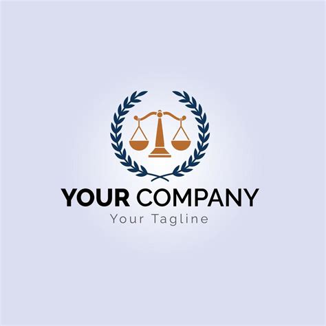 Law Firm Logo Design Lawyer Logo Vector Template Free Vector 18885451 Vector Art At Vecteezy