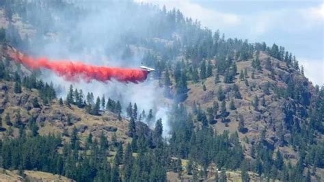 Crews Battling Wildfire Near West Kelowna Cfjc Today Kamloops