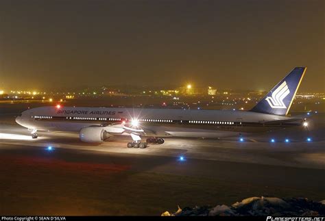 9V SYJ Singapore Airlines Boeing 777 312 Photo By SEAN D SILVA ID