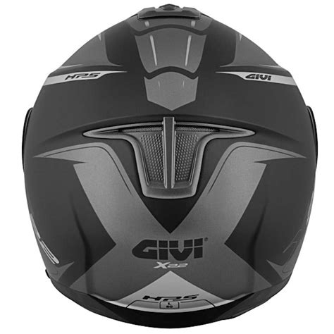 Casco Moto Jet Givi X Planet Hyper Nero Grigio Opaco Doppia Visiera