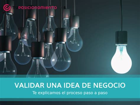 Validar idea de negocio Definición Proceso paso a paso