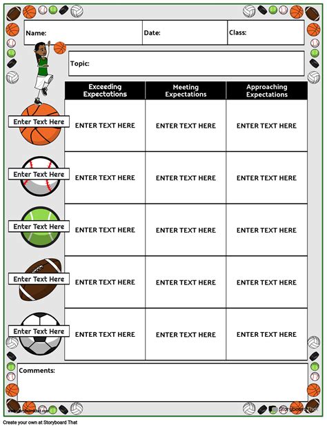 Rubrikk Portrettfarge Storyboard Por No Examples