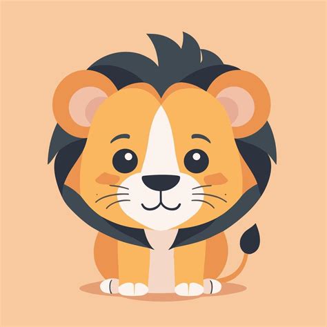 Lion Cartoon Illustration Clip Art Vector Design 42369967 Vector Art At Vecteezy