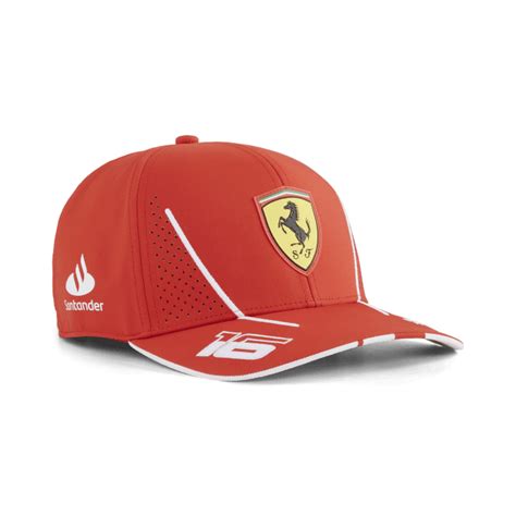 Scuderia Ferrari Charles Leclerc Baseball Cap Clothing From