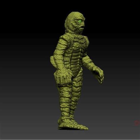 Descargar Modelos 3D Para Imprimir The Creature From The Black Lagoon