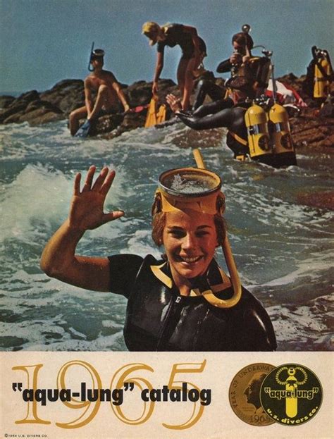 AquaLung Catalog 1965 Diving Scuba Scuba Diving Magazine