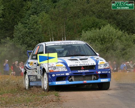 Semerád Josef Ceplecha Bohuslav Mitsubishi Lancer Evo VII OMV