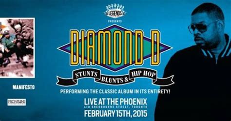 Legends of Hip Presents Diamond D playing Stunts, Blunts & Hip Hop Live ...