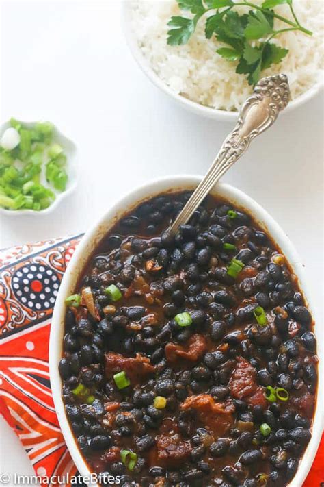 African Black Bean Stew - Immaculate Bites