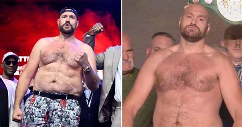 Tyson Fury Completes 72lb Body Transformation For Francis Ngannou Fight Mirror Online