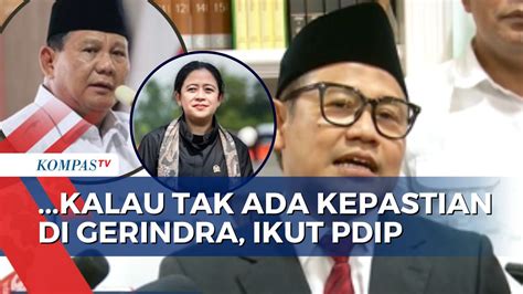 Begini Jawaban Ketum Pkb Cak Imin Soal Peluang Merapat Ke Pdip