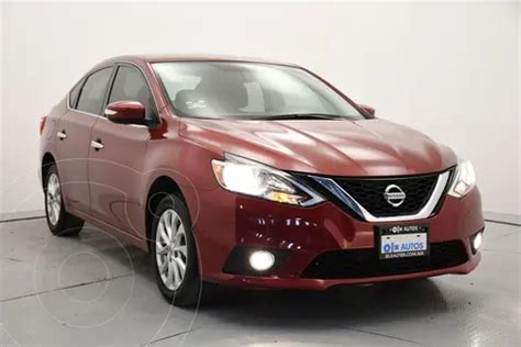 Nissan Sentra Advance Aut Usado 2019 Color Rojo Precio 320 000