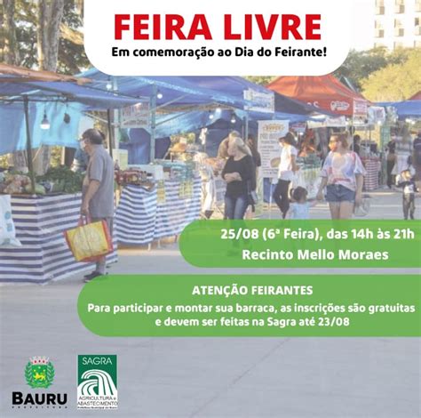 Sagra Encerra Nesta Quarta Feira As Inscri Es Para A Feira Livre