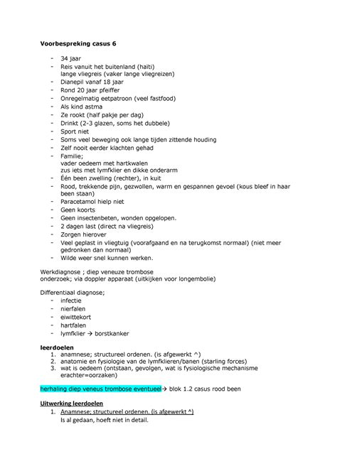 Blok 1 3 Casus 6 Nn Samenvatting Regulation And Integration