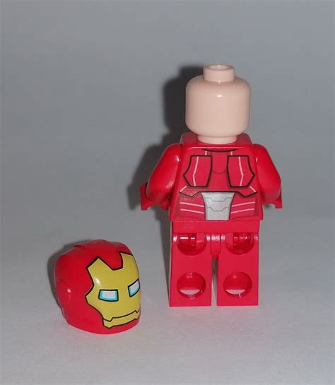 Lego Super Heroes Ironman Minifigur Tony Stark Zola Iron Man Spidey