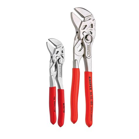 Knipex 5 In And 7 14 In Pliers Wrench Set 2 Piece 9k 00 80 121 Us