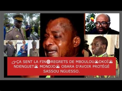 A Sent La Finregrets De Mboulouoko Ndenguet Mondjo Obara D