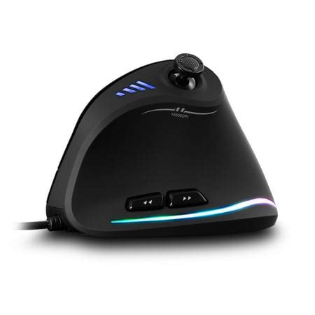 Zelotes C-18 Vertical Wired Gaming Mouse 11 Programmable Buttons ...