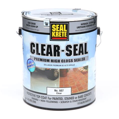 Seal Krete Clear Seal Premium High Gloss Sealer Gallon Lazada PH