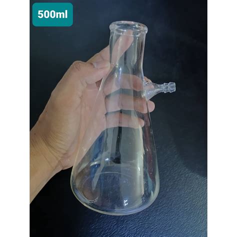 Lbt Ml Filtering Flask Buchner Thick Wall Upper Side Arm Tubulature