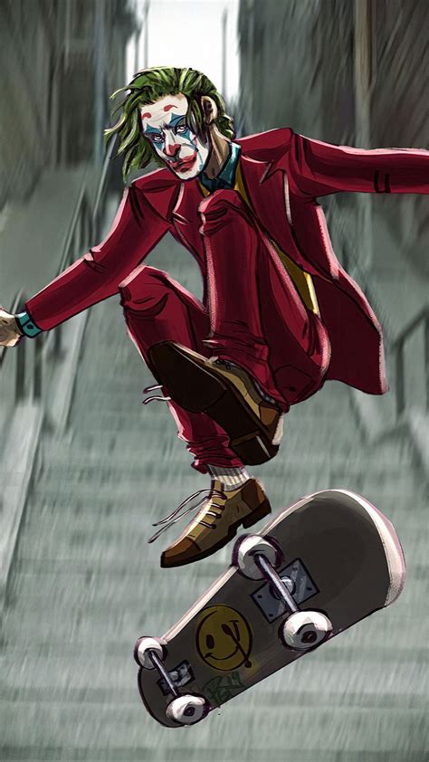 2160x3840 Joker Skateboarder Sony Xperia X Xz Z5 Premium Hd 4k