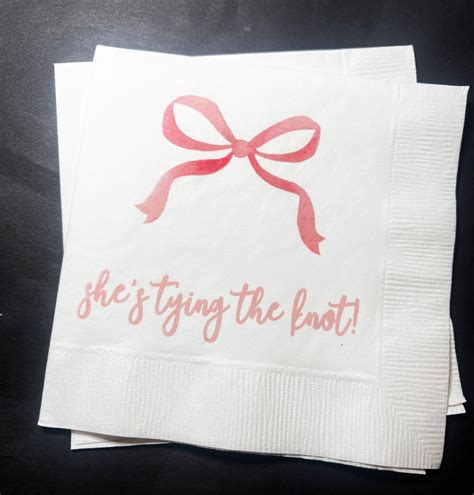 She S Tying The Knot Bridal Shower Pink Bow Bridal Shower Brunch Pink Bachelorette