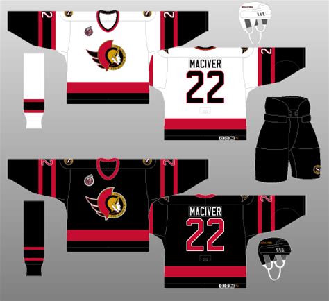 Ottawa Senators Jersey History