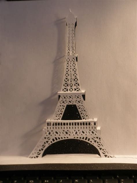 Eiffel Tower Eiffel Tower Paris Kirigami Is The Art Of C Flickr