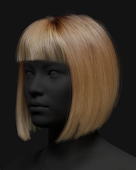 Alex Lashko | 3D Art - Hairstyles | Blender