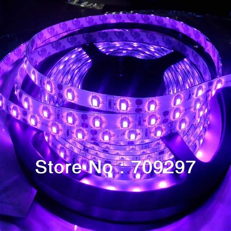 UV UltraViolet Color 5m 300LED Strip Purple 3528 SMD Waterproof DC12V