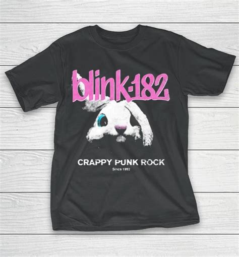 Blink 182 Bunny Crappy Punk Rock 2023 Softstyle T Shirts Woopytee