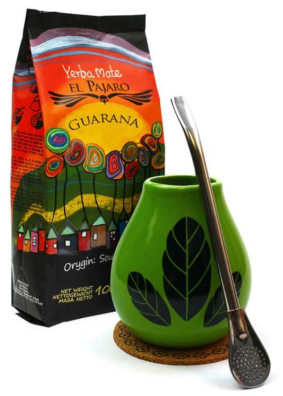 Zestaw Yerba Mate El Pajaro Guarana 400g Akcesoria Yerbamarket